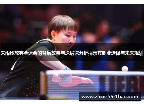 朱雨玲放弃全运会的背后故事与深层次分析揭示其职业选择与未来规划