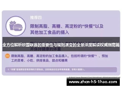 全方位解析欧国联赛的重要性与规则演变的全景深度解读权威指南篇